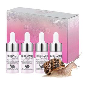 Serum Bergamo Pure Snail Brightening Dưỡng ẩm chuyên sâu Hàn Quốc giá sỉ