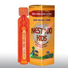 Yến Sào Lysine - Nest100 Kids – Dạng ống uống sản phẩm bán chạy nhất giá sỉ