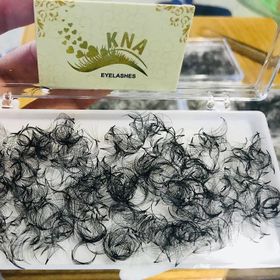 Lông Mi Fan 7D 1000Fan Chân Keo Nhỏ Đủ Độ Cong - Eyelashes-vn giá sỉ