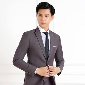Bộ Veston Nam Xám Đất Gía Tại Xưởng May giá sỉ giá bán buôn giá sỉ