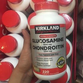 Viên uống hổ trợ xương khớp sụn Kirkland Glucosamine Chondroitin 220 viên giá sỉ