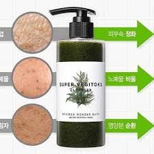 sữa rửa mặt rau củ quả hàn quốc Sữa Rửa Mặt Sủi Bọt 3 in 1 Bivybes Wonder Bath Super Vegitoks Cleanser giá sỉ
