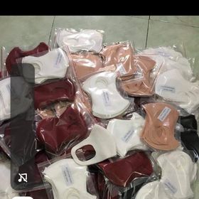 Khẩu trang chống bụi chống khuẩn chống thấm tuyệt đối chất liệu vải nhung Thái giặt sử dụng lại được giá sỉ