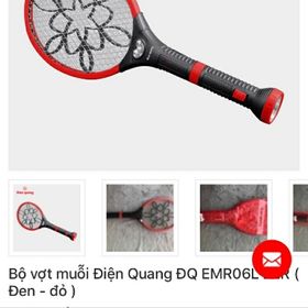 Bộ vợt muỗi Điện Quang ĐQ EMR06L BLR ( Đen - đỏ )
Mã sản phẩm: 62299084 giá sỉ
