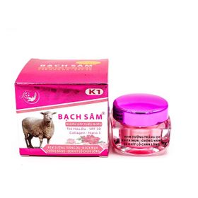 BẠCH SÂM K1 - Kem dưỡng trắng da, Ngừa mụn, Chống nắng, Se khít lỗ chân lông (18g) - Sỉ Kim Mỹ Store NPP Mỹ Phẩm giá sỉ