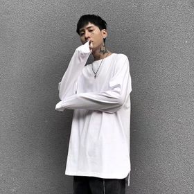 Áo Long Tee tay dày trơn, lai bầu xỏ ngón, giá sỉ, giá bán buôn giá sỉ
