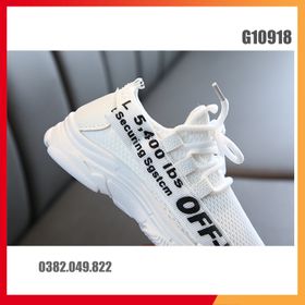 Giày Thể Thao Lưới Thoáng Khí Cho Trẻ Em Năng Động Dễ Phối Đồ Size 27-36 - G10918 giá sỉ
