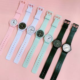 Đồng hồ nam nữ dây cao su siêu trẻ trung có chống nước nhẹ. giá sỉ