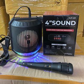Loa bluetooth kèm mic hát karaoke ALP-401 sẵn hàng giá buôn. giá sỉ