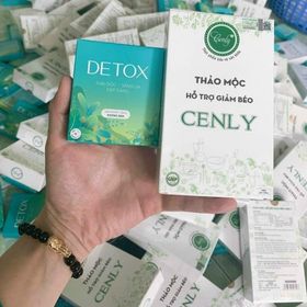 Giảm cân Cenly liệu trình 30 ngày mẫu mới bao giảm kem detox giá sỉ