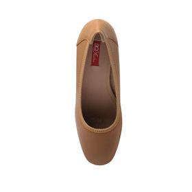 Giày Cao Gót Quai Viền Thun Phối Mũi Tròn Màu Bò, Đế 3cm GB BQ1201 BQ giá sỉ